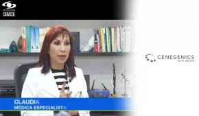 Claudia Delgado participa en Reportaje de Caracol Televisin 